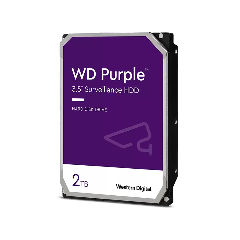 هارد اینترنال وسترن دیجیتال مدل Purple ظرفیت 2 ترابایت گارانتی ایرانتک
