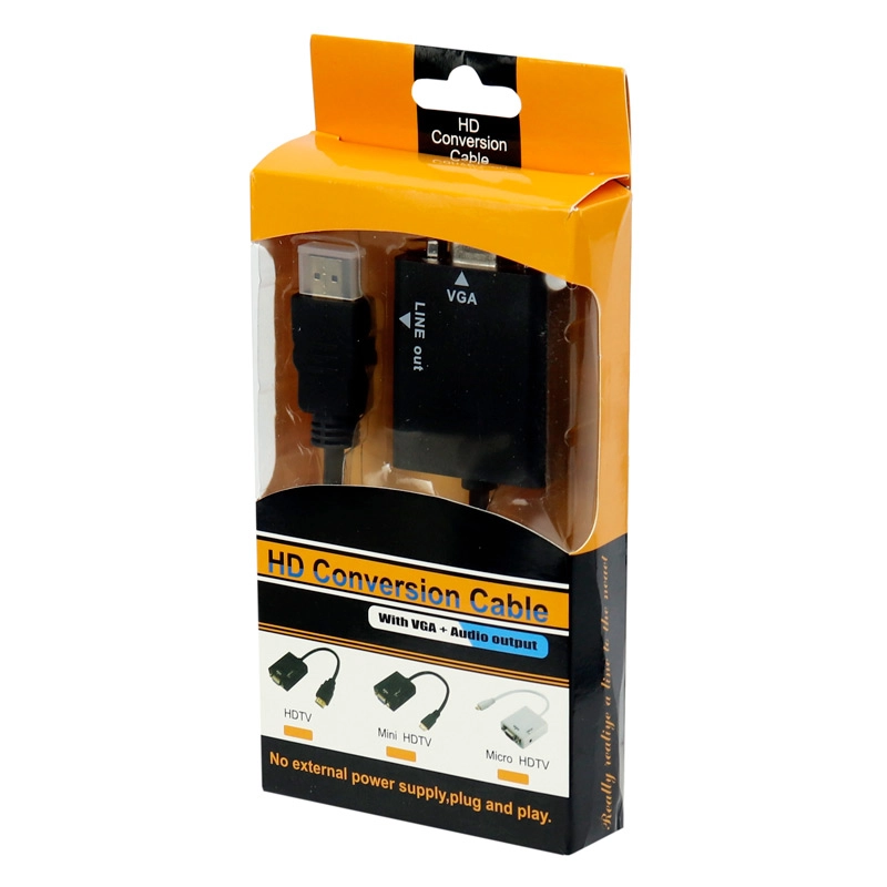 تبدیل HDMI به VGA + کابل صدا