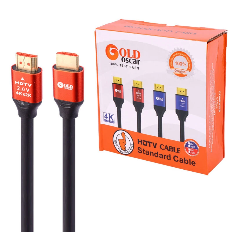 کابل HDMI 4K گلد اسکار Gold Oscar طول 10 متر