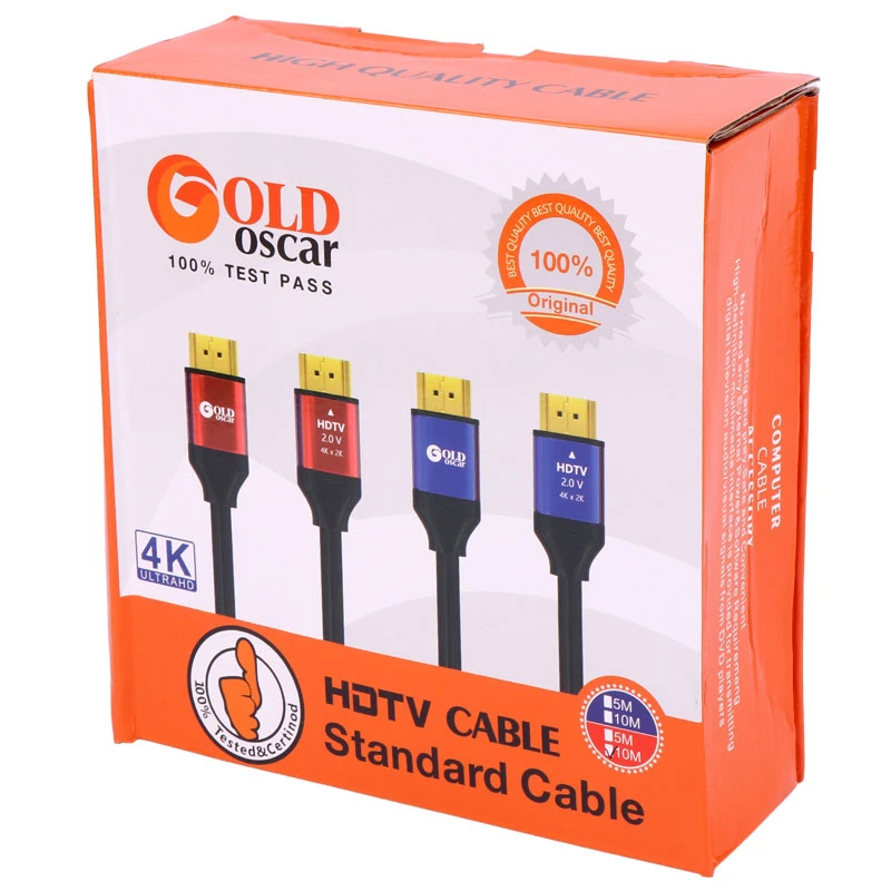 کابل HDMI 4K گلد اسکار Gold Oscar طول 10 متر