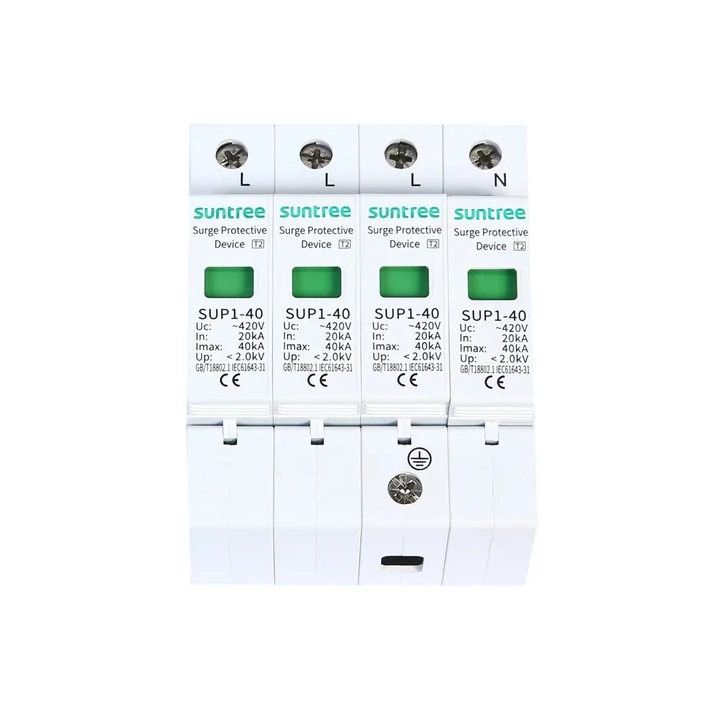 سرج ارستر Ac 420v سه فاز چهار پل برند سانتری Suntree کلاس C تایپ 2