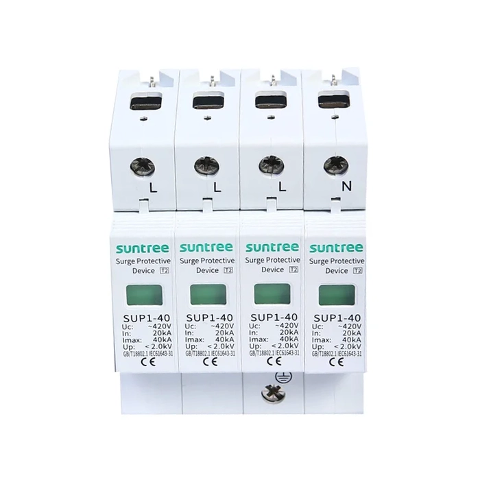 سرج ارستر Ac 420v سه فاز چهار پل برند سانتری Suntree کلاس C تایپ 2
